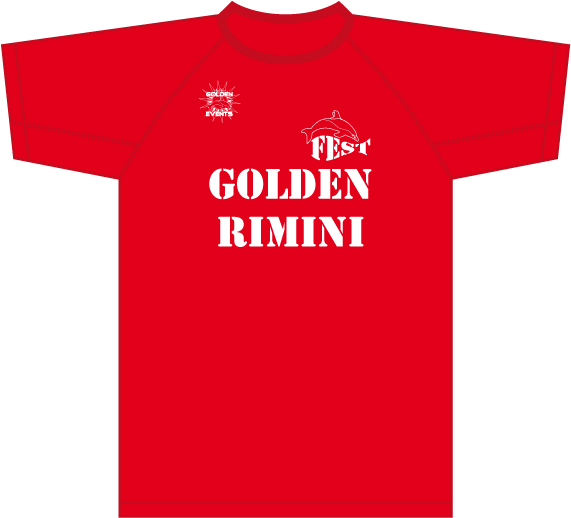 La T-shirt tecnica del Golden Fest